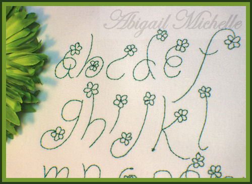 Daisy Alphabet - 1"