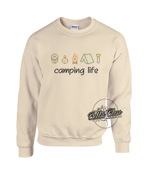 Camping Life 4 sizes