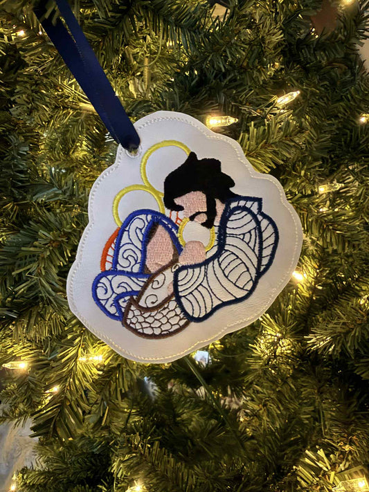 A Child is Born ITH Ornament