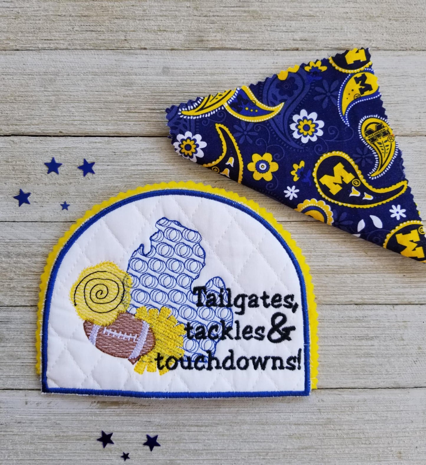 Michigan Football ITH Napkin Holder Cover
