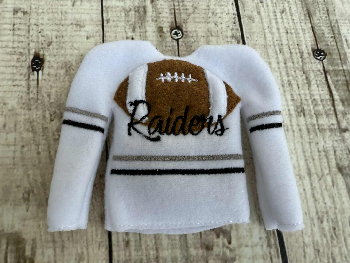 Raiders Football ITH Elf sweater shirt