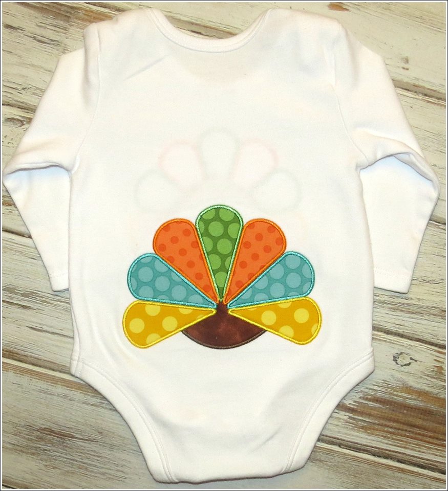 KRD Turkey Face and Butt Applique