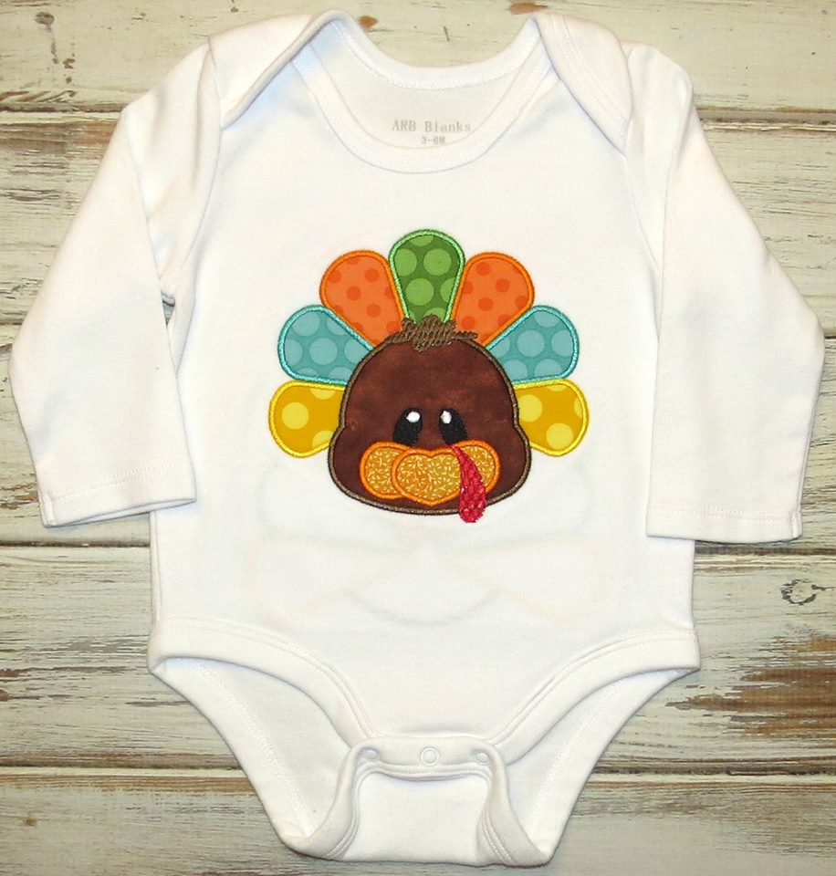KRD Turkey Face and Butt Applique
