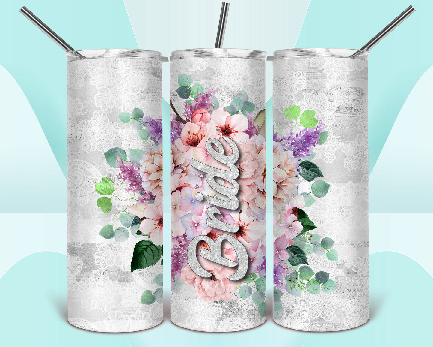 Bride Groom Sublimation Tumbler Bundle
