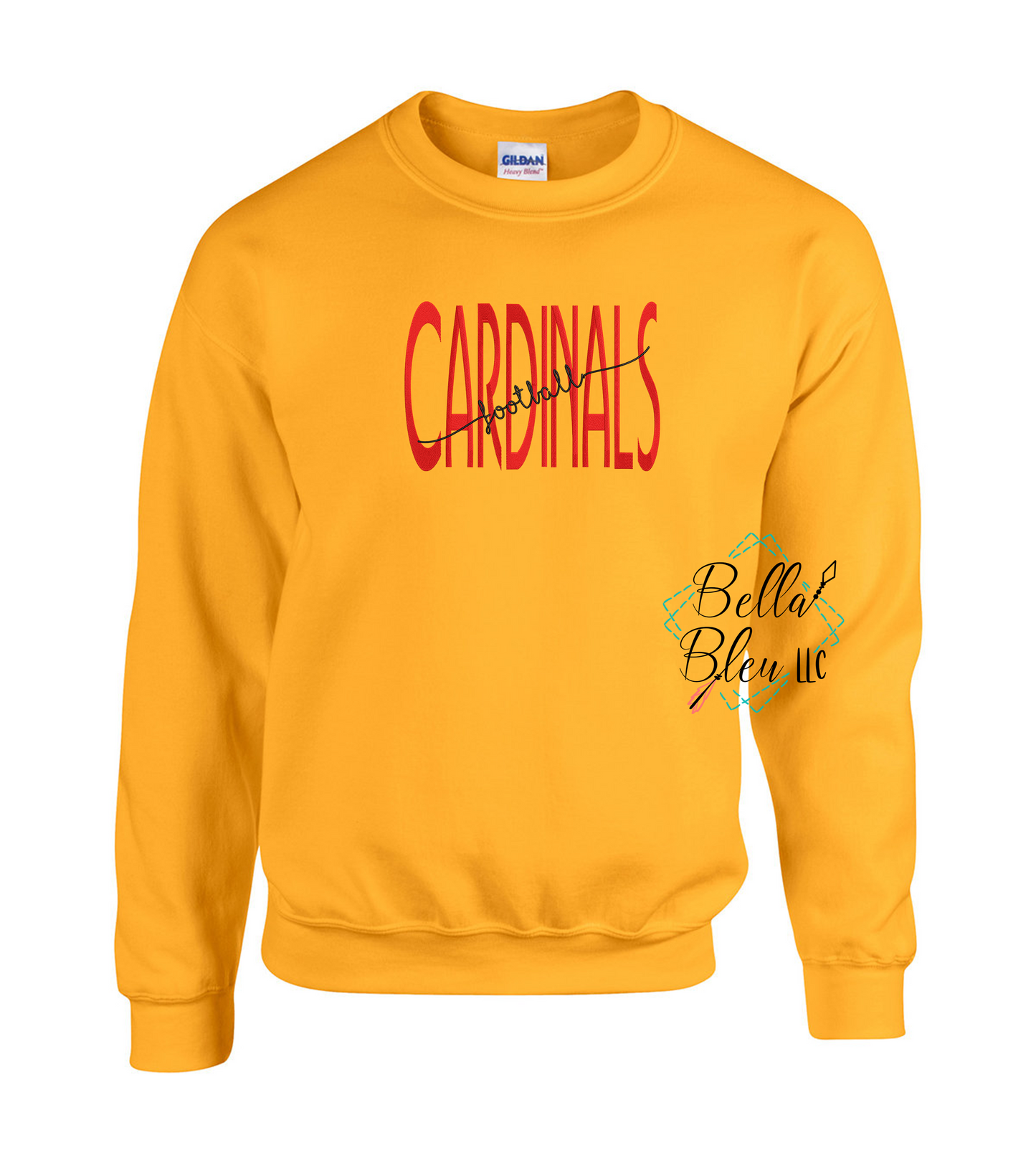 Cardinals Football Word Art