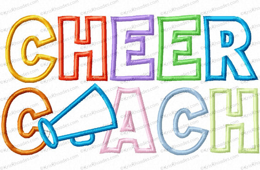 KRD Cheer Coach Saying 3 sizes