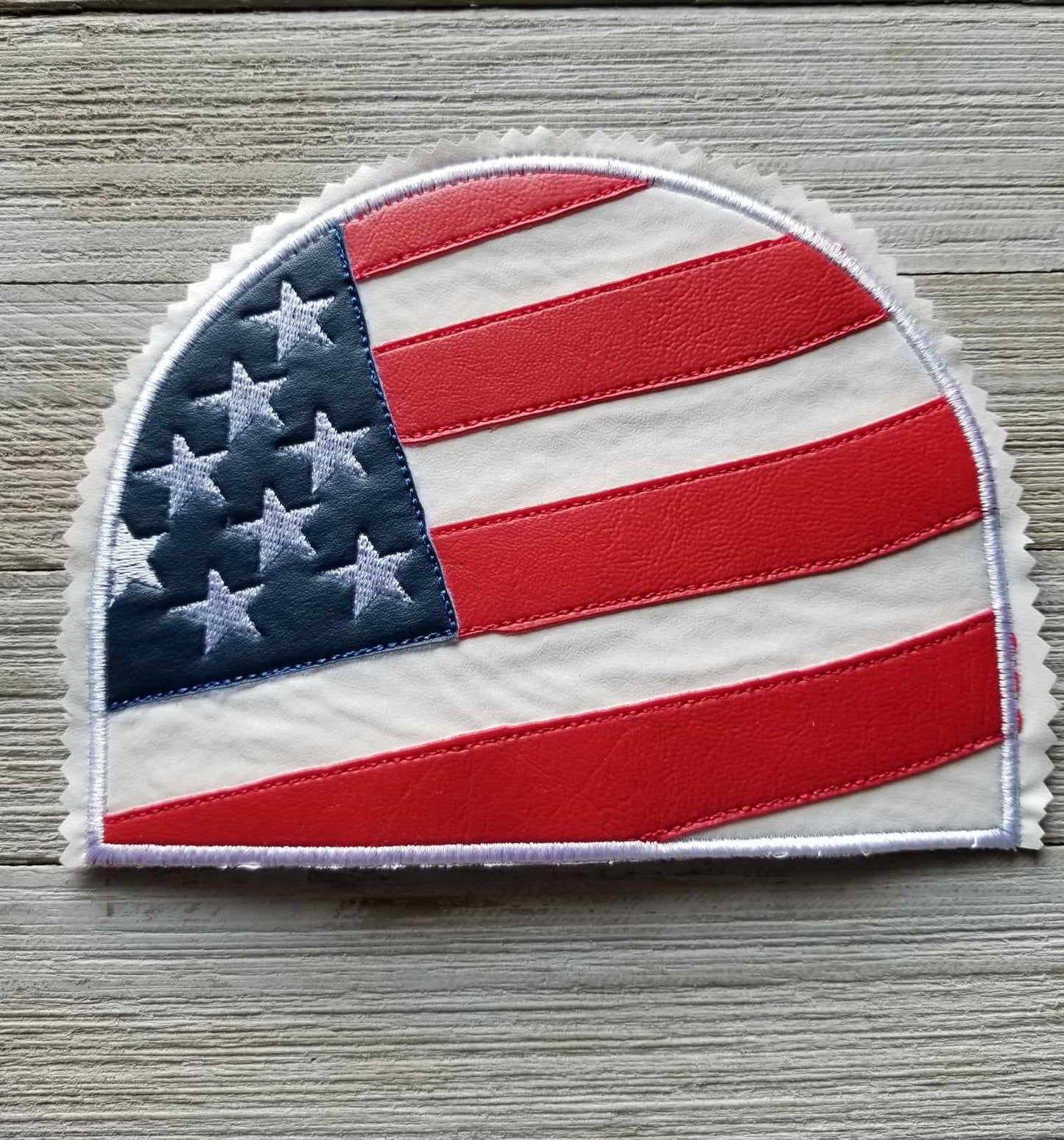 American Flag ITH Napkin Holder Cover