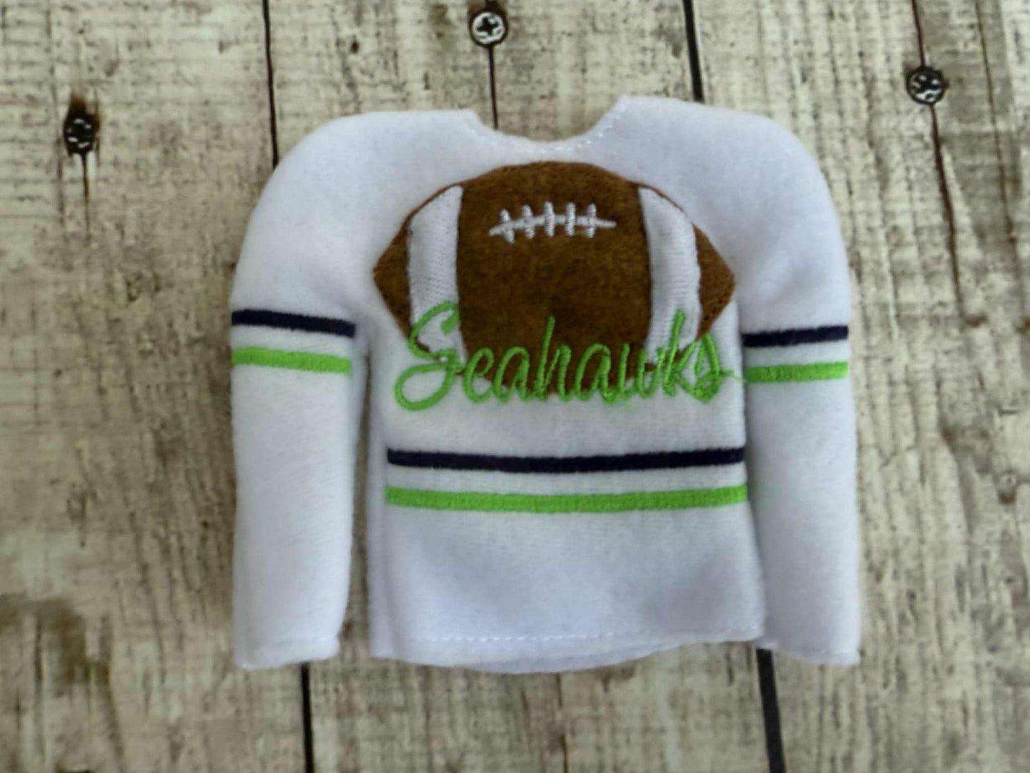 Seahawks Football ITH Elf sweater shirt