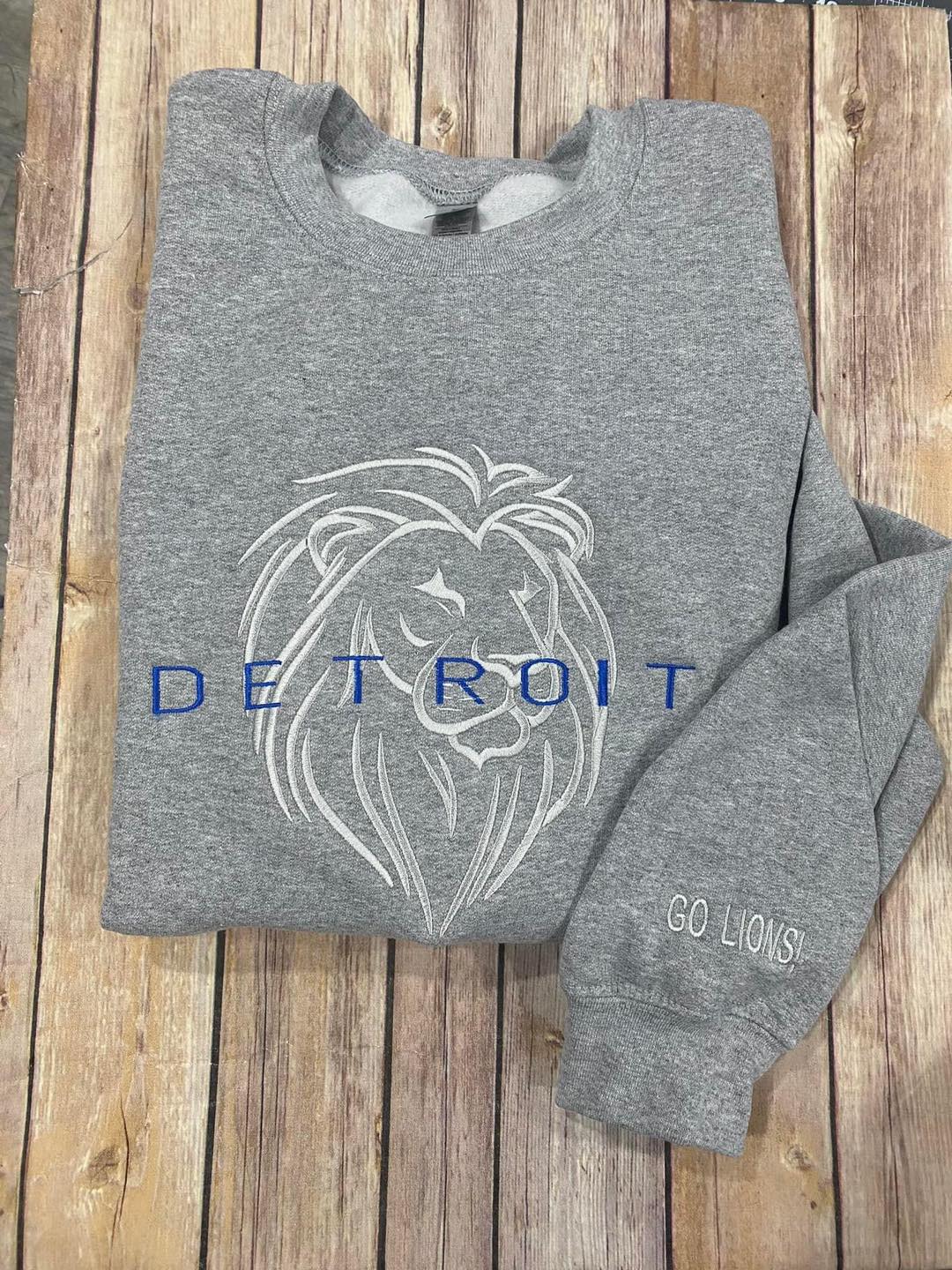Lions Mascot Custom Sweatshirt
