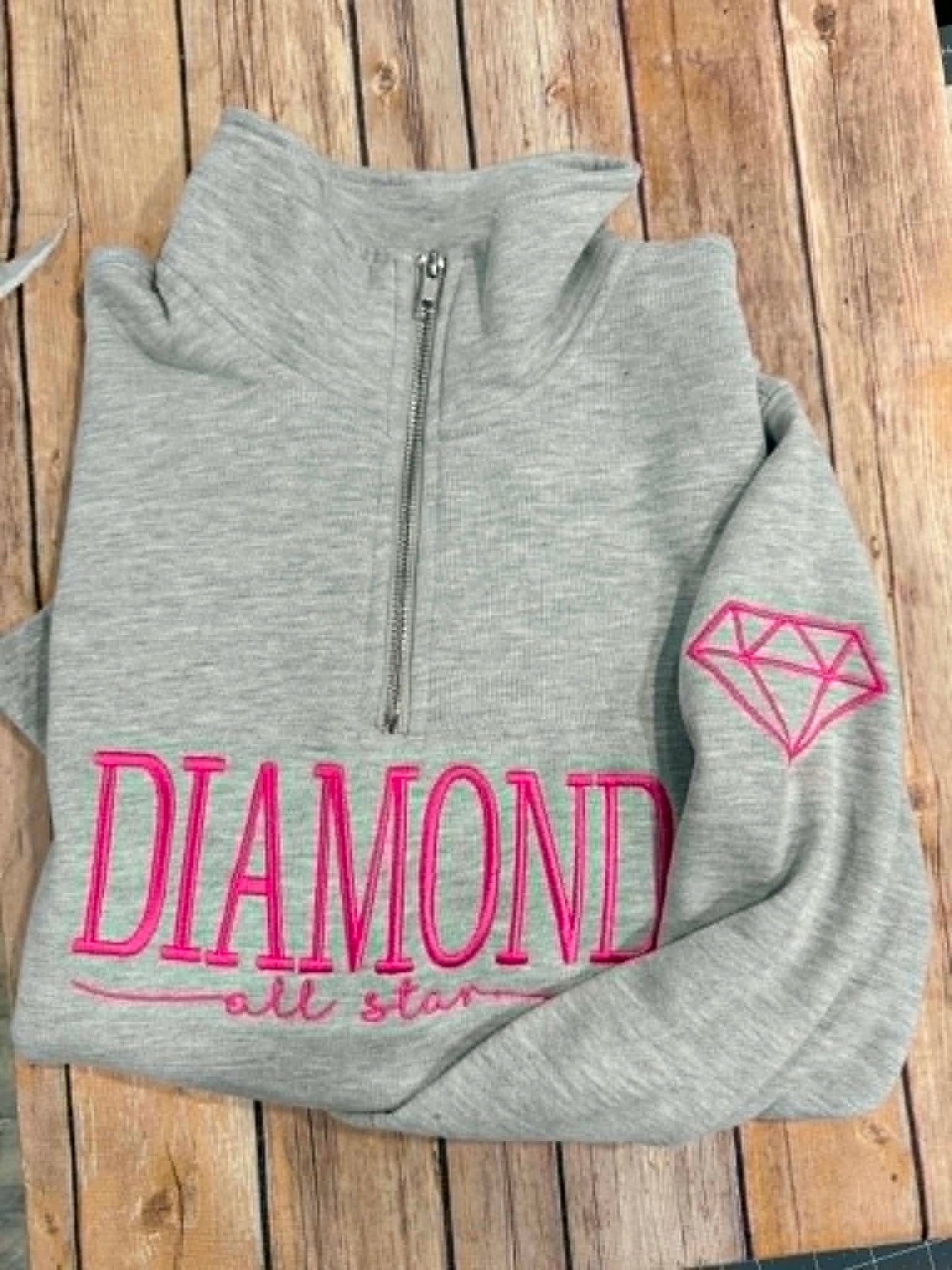 Diamond All-Star Quarter Zip Sweatshirt