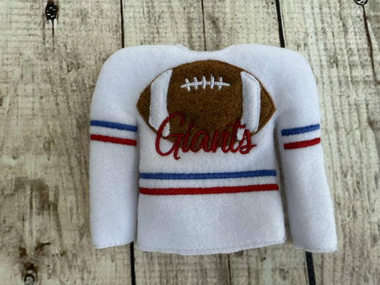 Giants Football ITH Elf sweater shirt