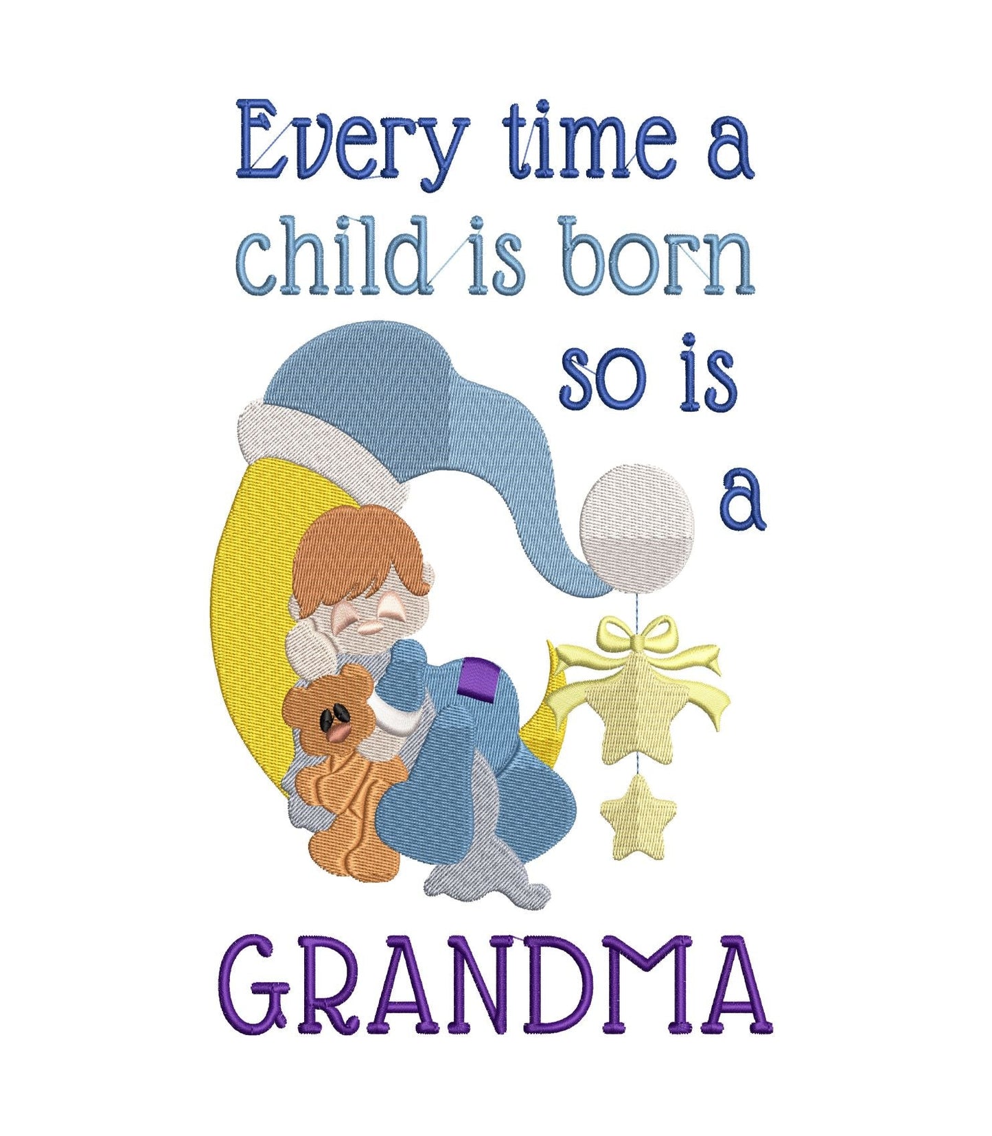 KRD Every Time A Child Is Born Grandma