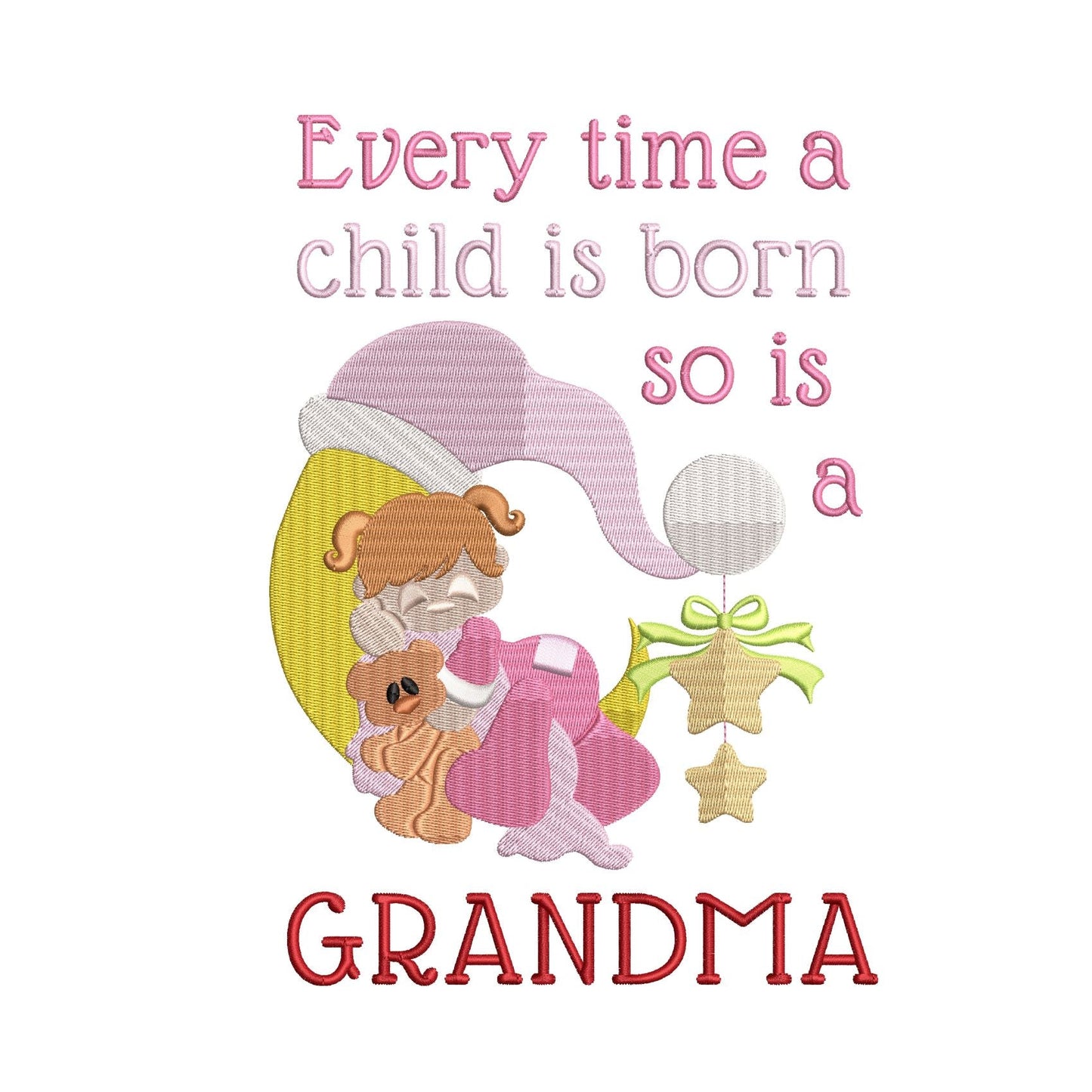 KRD Every Time A Child Is Born Grandma