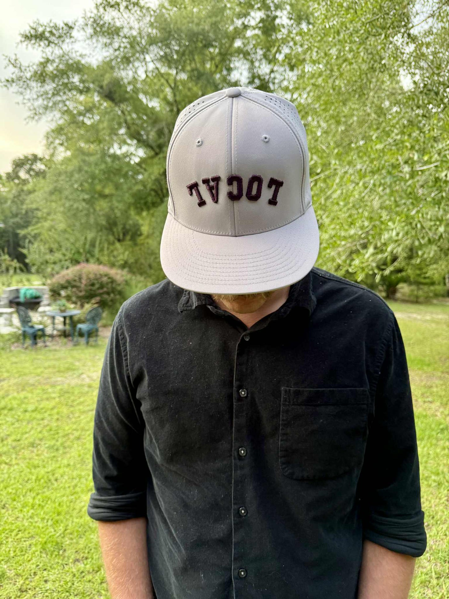 Local upside down Hat design