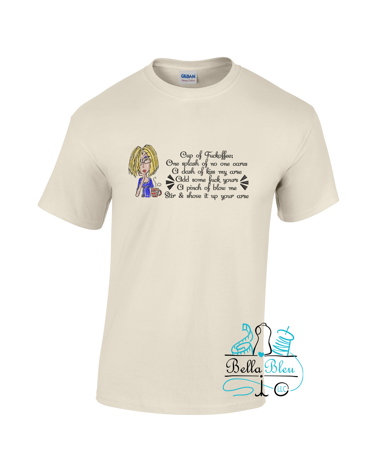 Fuckoffee Scribble Funny saying design