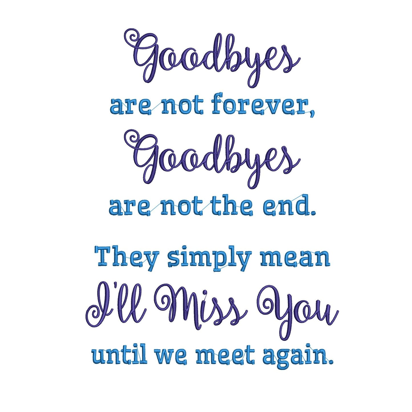 KRD Goodbyes