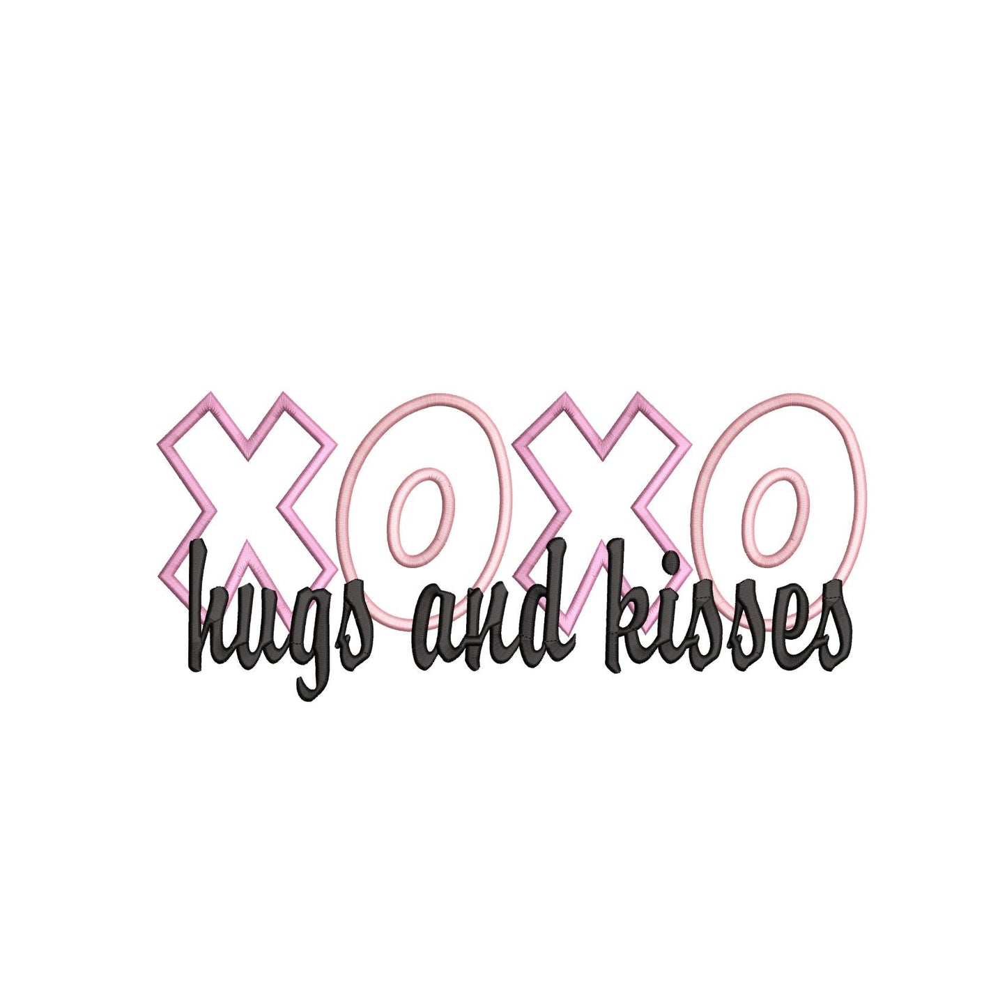 KRD Hugs and Kisses Applique