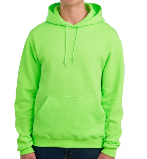 Neon Green GlowED Neon Hoodie