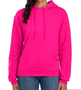 Hot Pink GlowED Neon Hoodie