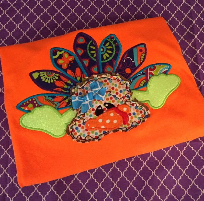 KRD Lazy Turkey Applique