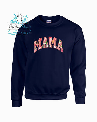 Mama Mom Custom Sweatshirt with Clothing
