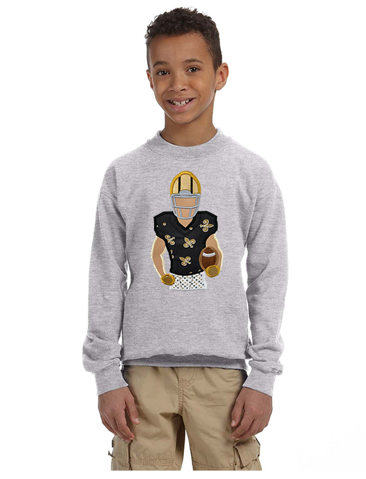 Football Player Applique