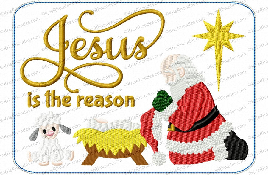 KRD Jesus Is The Reason Mug Rug