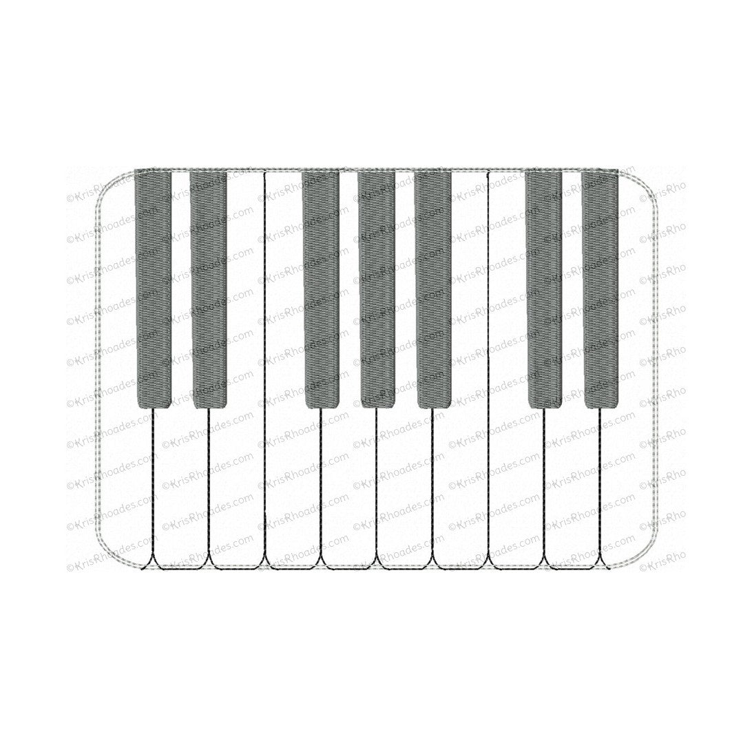 KRD Piano Mug Rug