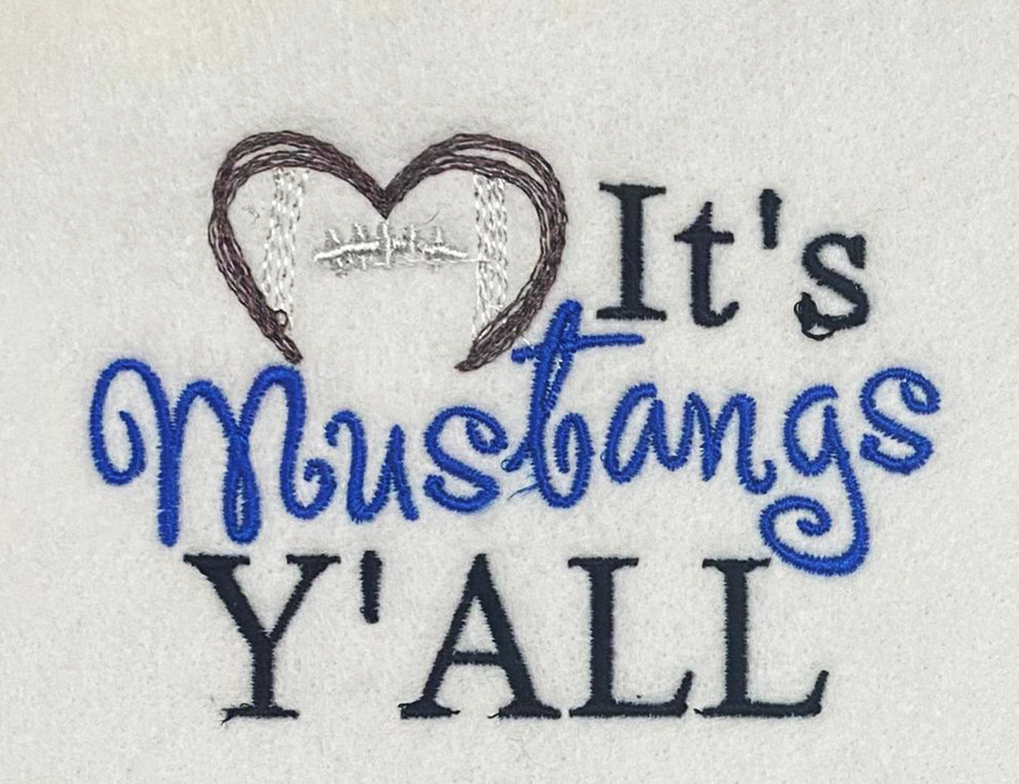 It's Mustangs Football Y'all