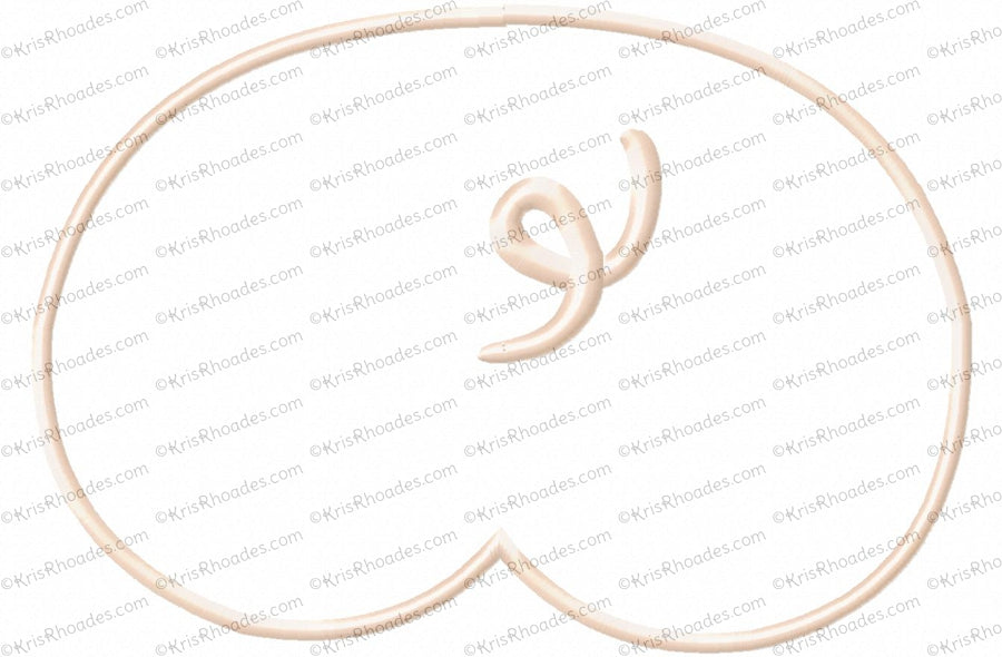 KRD Pig Face and Butt Applique