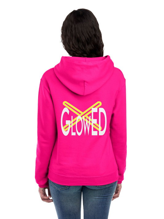 Hot Pink GlowED Neon Hoodie