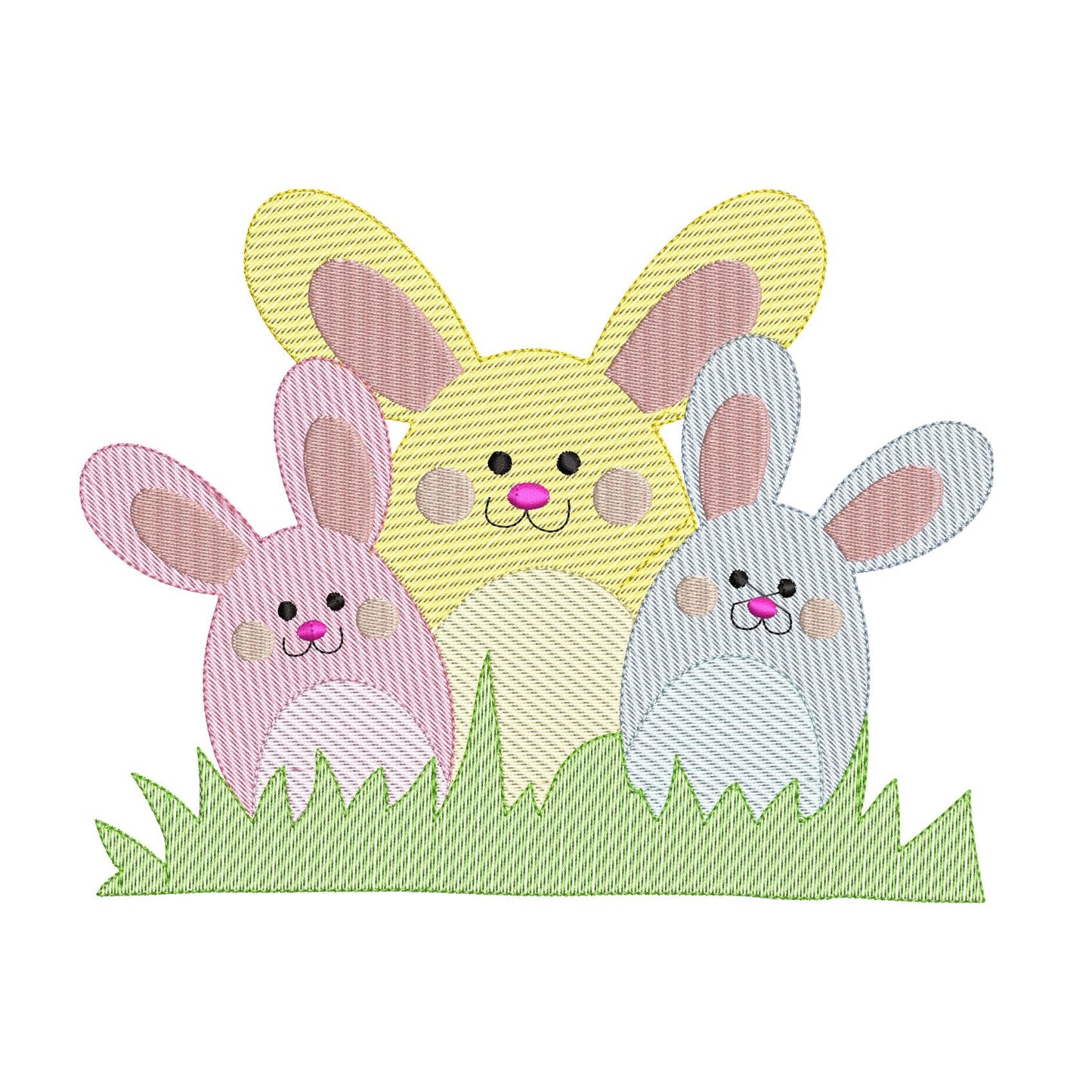 KRD Mylar Bunny Trio