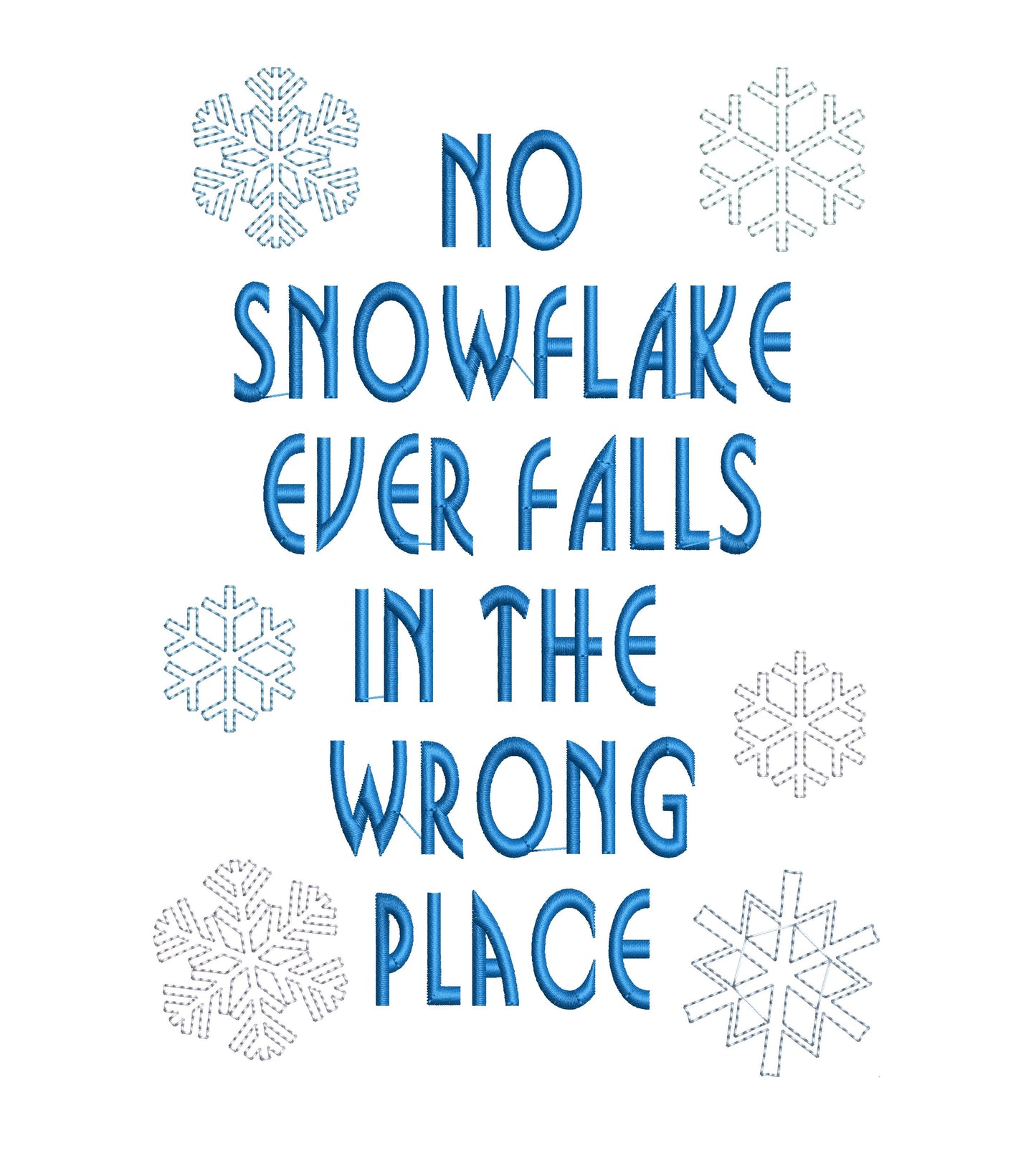KRD No Snowflake Falls Wrong