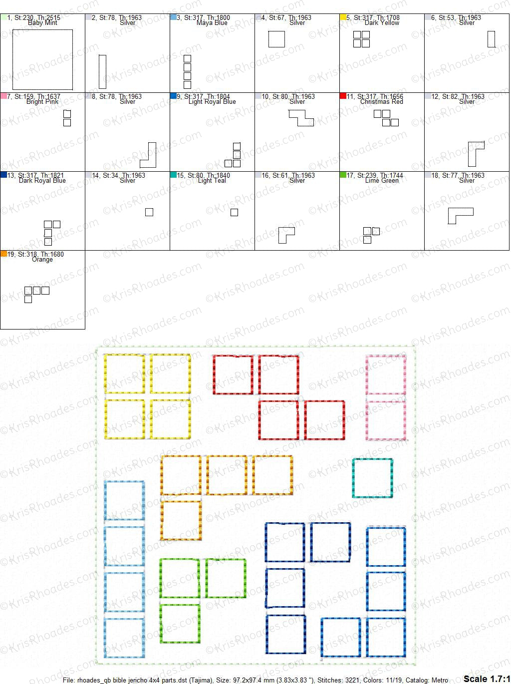 KRD Quiet Book Jericho 4x4 Page
