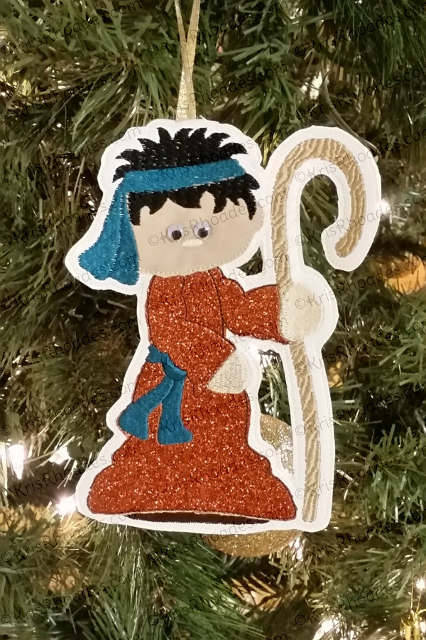 KRD Shepherd 2 Nativity Ornament