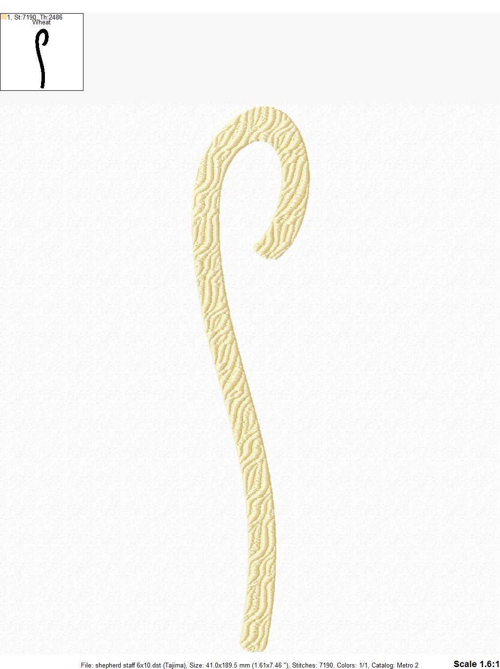 KRD Shepherd 3 Nativity Ornament