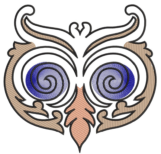 Sketchy Deco Owl