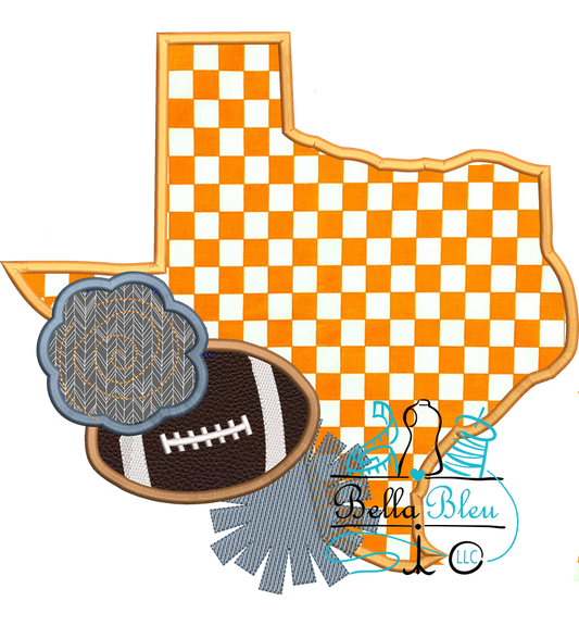 Texas Football Applique