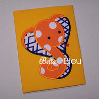 Kiddie Cobra Snake Machine Applique Embroidery Design