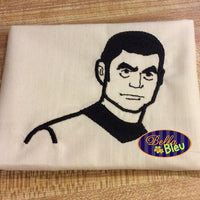 Star Dr. McCoy Geek Filled Machine Embroidery Designs Design Trek