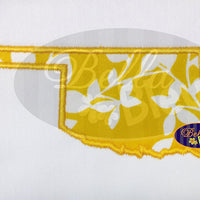 State of Oklahoma Machine Applique Embroidery Design