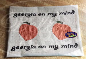 Faux Smocking Smock Smocked Georgia Peach Machine Embroidery Design