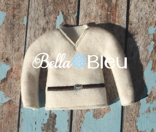 ITH In The Hoop Elf "Inspired Skywalker" Star Wars Sweater Shirt Machine Embroidery Design