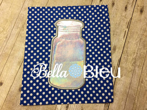 Kitchen Canning Jar Machine Embroidery Applique Design