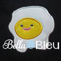 Sunny Side Up Egg Food Perfect for Twins Machine Applique Embroidery Design