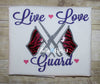 Color Guard Marching Band Machine Applique Embroidery Design