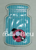 Kitchen Canning Jar Machine Embroidery Applique Design