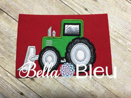 Dozer Tractor Construction Vehicle Machine Applique Embroidery Design