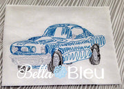 Mustang 1969 Muscle Car Bean Stitch