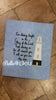 Glory of the Lord with Applique Lighthouse  Religious Saying Machine Embroidery Design